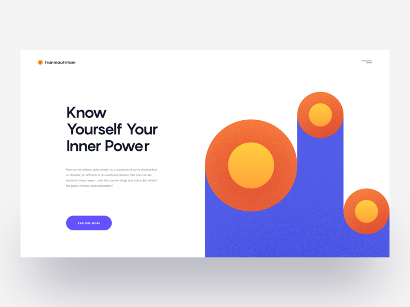 高饱和度色彩活力网页 UI 设计：色彩碰撞与品牌表达